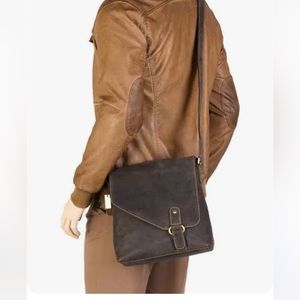 Visconti Crossbody Bag Deep Brown